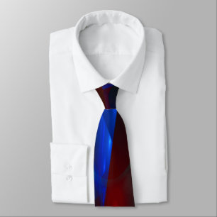 Shards 3D Flame Fractal Tie
