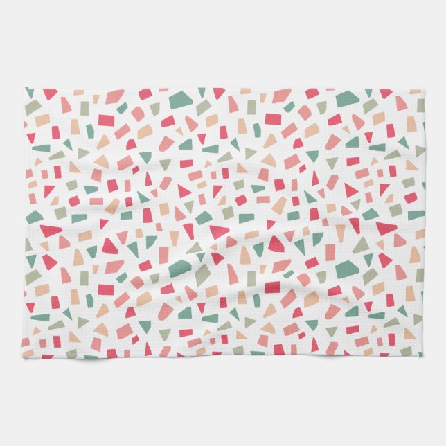 Shards - Colours 01 Kitchen Towel (Horizontal)