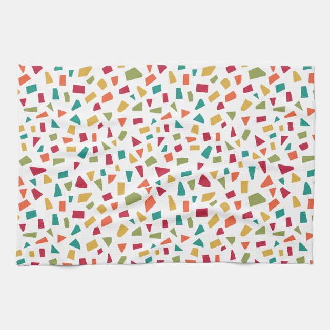 Shards - Colours 02 Kitchen Towel (Horizontal)