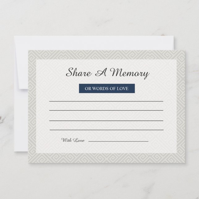 Share A Memory Card (Front)