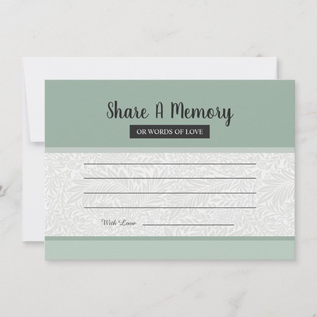 Share A Memory Card (Front)