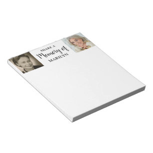 Share A Memory Celebration of Life 2 Photo Notepad