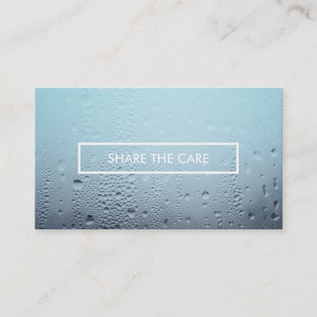 share the care steamed glass discount card (Front)