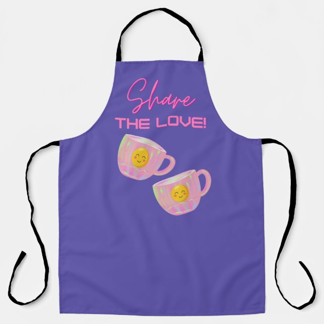 share the love apron (Front)
