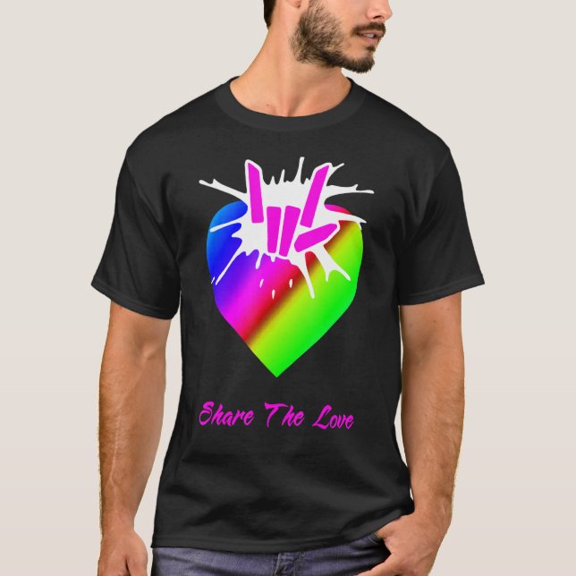 Share The Love For Boys And Girls T-Shirt (Front)