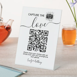 Share The Love Wedding Photo Share QR Code Sign