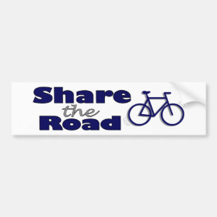 Share The Road Bumper Sticker