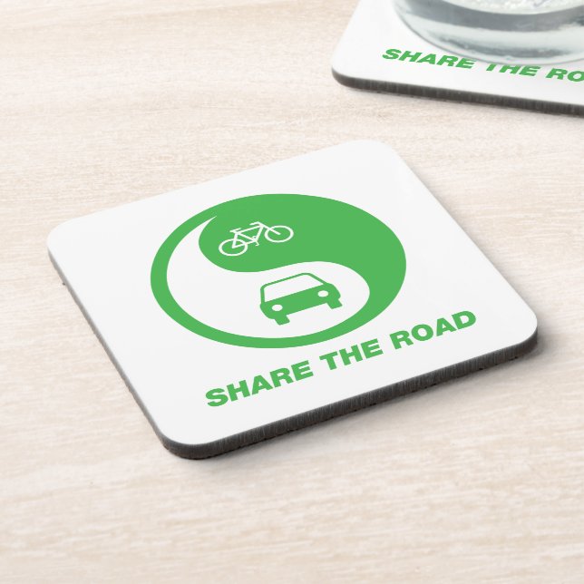 Share the Road Coaster (Left Side)
