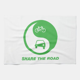 Share the Road Kitchen Towel