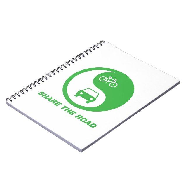 Share the Road Notebook (Left Side)