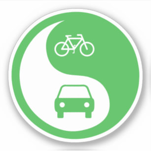 Share the Road Yin Yang