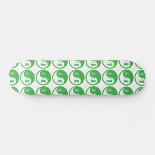Share the Road Yin Yang Skateboard