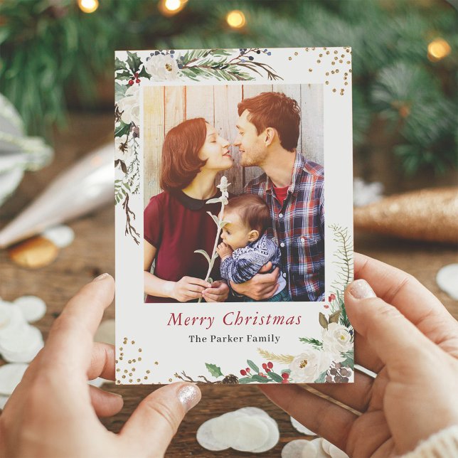 Share the Warmth and Joy Merry Christmas Holiday Card (Creator Uploaded)