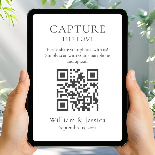 Share Wedding Photos With QR Code Card (Creator Uploaded)