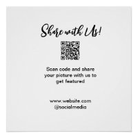 Share your picture scan QR code add website email