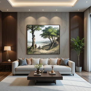 Shared Horizon Canvas Print