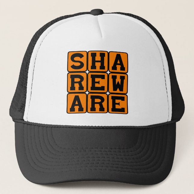 Shareware, Software Trucker Hat (Front)