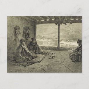 Sharia Lecture at Khosrakh, Dagestan, plate 50 fro Postcard