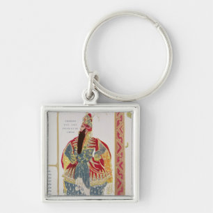 Shariar, King of the Indies and China Keychain