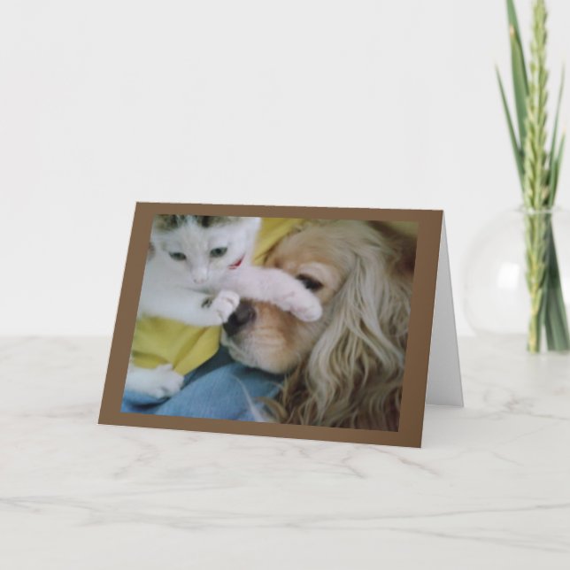 **SHARING A BIRTHDAY WITH YOU** IS "AweSome!!!!!!" Card (Front)