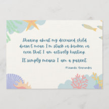 Sharing about my deceased child b/c I am Parent