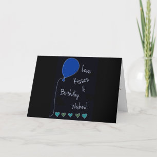 "SHARING BIRTHDAYS WITH YOU" FAVORITE THING TO ME CARD
