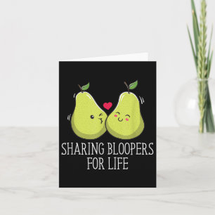 Sharing Bloopers For Life Wedding Funny Bride And Card