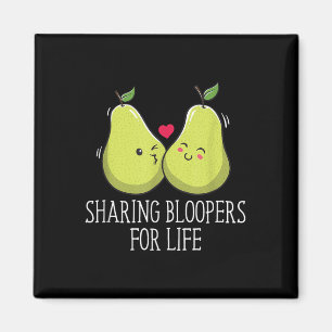 Sharing Bloopers For Life Wedding Funny Bride And Magnet