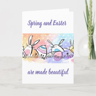 SHARING "EASTER" WITH "YOU" IS BEAUTIFUL HOLIDAY CARD