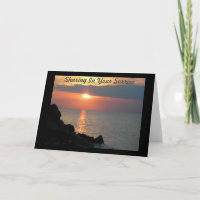 Sharing in Your Sorrow Beach Sympathy