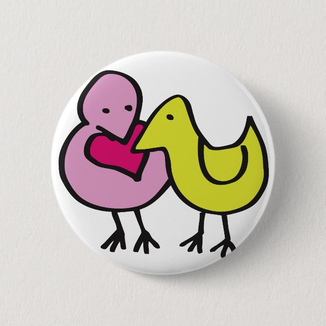 Sharing Love Together 2 Inch Round Button (Front)