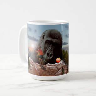 Sharing Lunch With An Ape, Coffee Mug