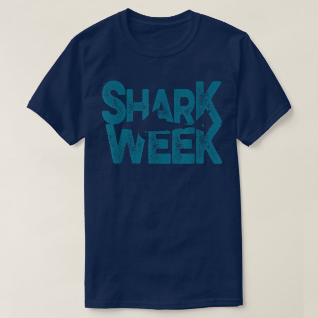 Shark 2022 WeekPassion for Sharks Ocean  T-Shirt (Design Front)