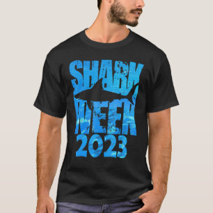 Shark 2023 Week Passion Shark Ocean Animal Sea T-Shirt