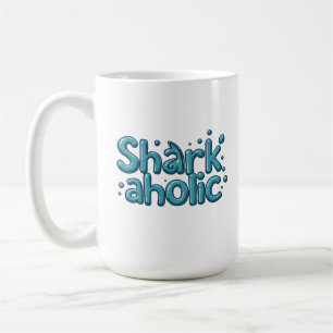 Shark Aholic Coffee Mug