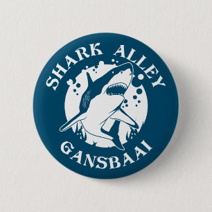 Shark Alley - Gansbaai Shark Scuba Diving 2 Inch Round Button