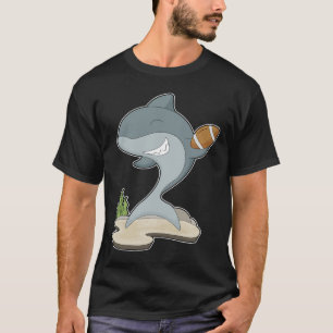 Shark American Football T-Shirt