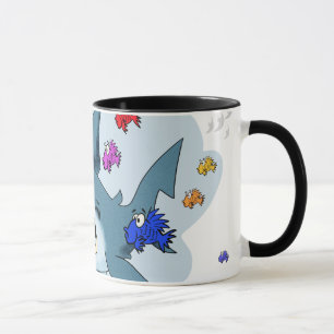 Shark Among Fish Mug