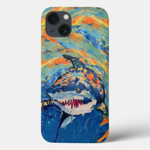Shark "Art by Kids" iPhone 13 Case