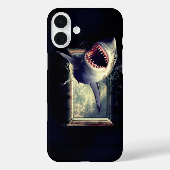 Shark Art Phone Case (Back)