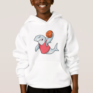 Shark at Sports with Basketball