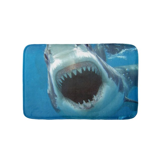 Shark Attack Bath Mat (Front)