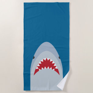 Shark Attack Beach Towel