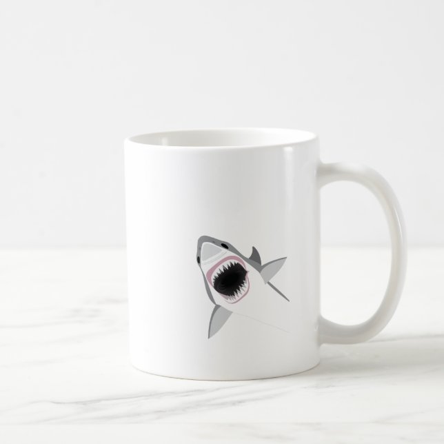 Shark Attack Coffee Mug (Right)