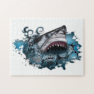 Shark Attack Jigsaw Puzzle
