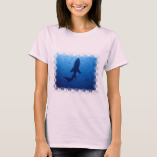 Shark Attack Ladies Long Sleeve T-Shirt
