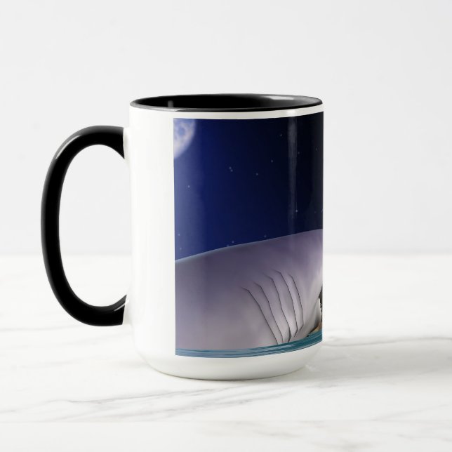 Shark Attack Mug (Left)