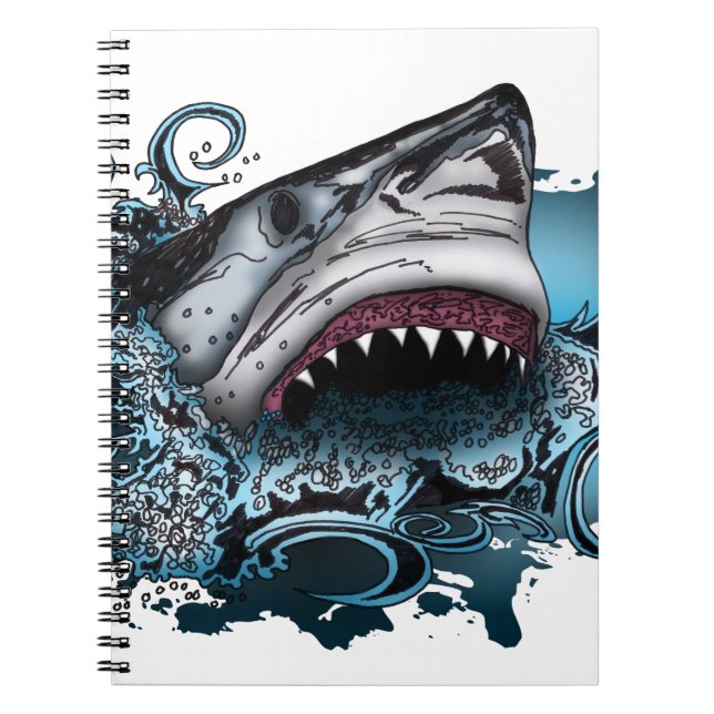 Shark Attack Notebook (Front)