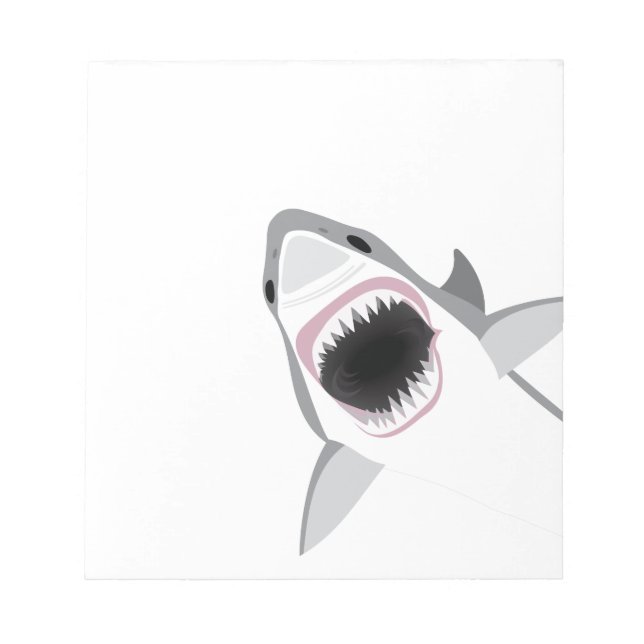 Shark Attack Notepad (Front)