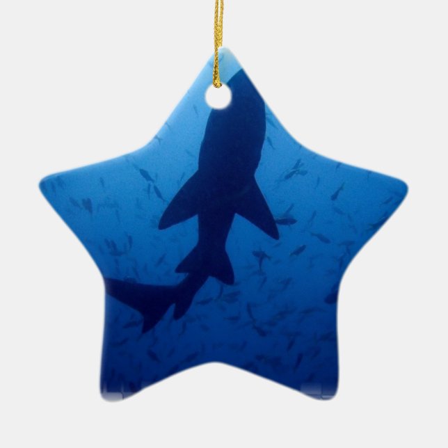 Shark Attack Ornament (Front)